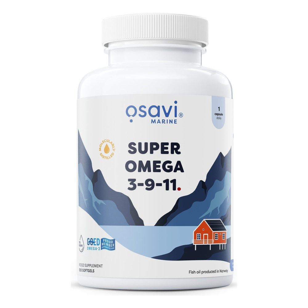 Osavi Super Omega 3-9-11 EPAX® Fish Oil 120 Softgels