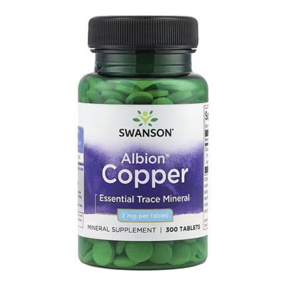 Swanson Copper 2mg 300 Tablets