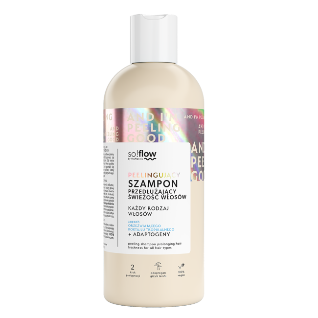SoFlow Szampon Peelingujący dla Każdego Rodzaju Włosów - 400 ml