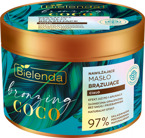 Bielenda Bronzing Coco Nawilżające Brązujące Masło do Ciała 200ml
