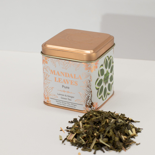 50g Classic Green Tea with Lemon and Ginger