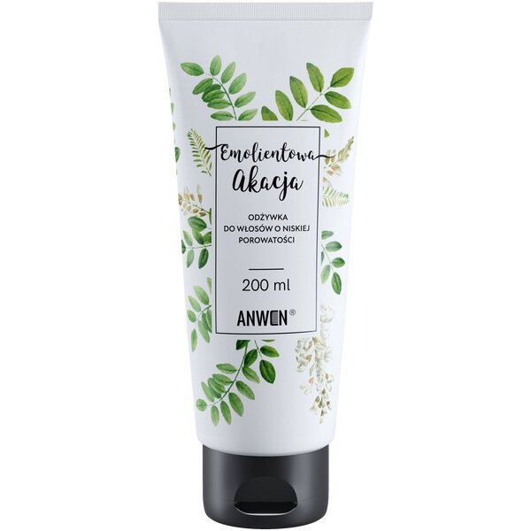 Anwen Akacja Lekka Odżywka do Włosów Niskoporowatych 200 ml