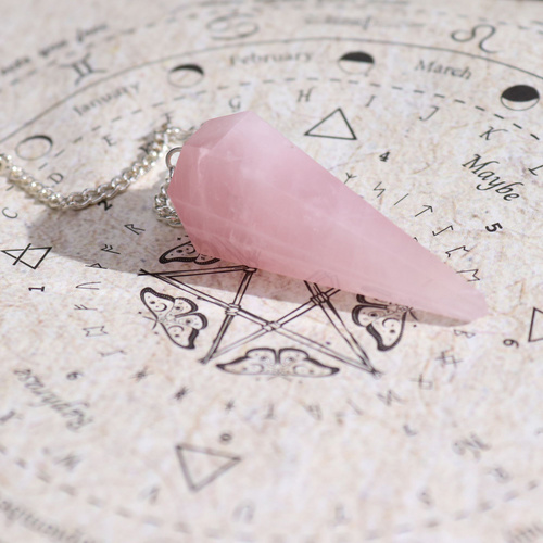 Ancient Witch Spell Incense - Love - Rose Quartz Pendulum