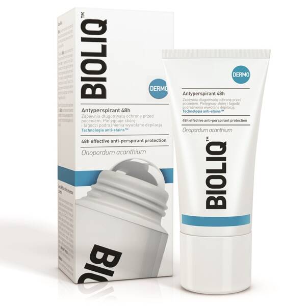 Bioliq Dermo Antiperspirant 48h - Best Antiperspirant for Sensitive Skin, Long-Lasting Protection