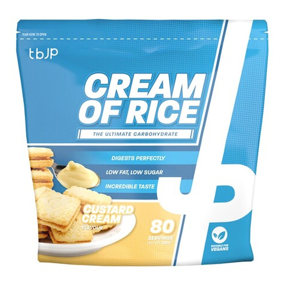 Trained by JP Cream of Rice, Custard Cream - 2000g