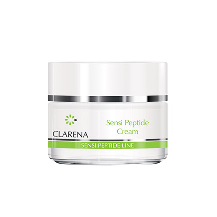 Clarena Sensi Peptide Line - Luxurious Peptide Soothing Cream for Sensitive Skin (50ml)
