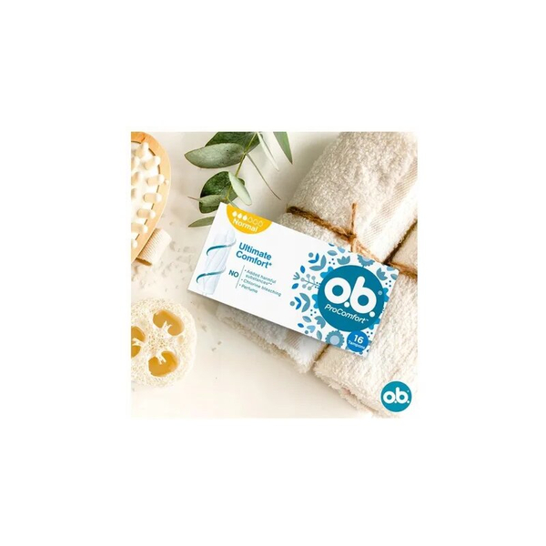 O.B. ProComfort Normal Tampons 16 Pieces