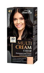 Joanna Multi Color Cream 3D Effect Hair Dye No. 41 Chocolate Brown 1 Piece