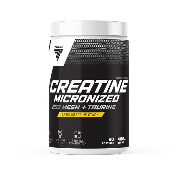 Creatine Micronized 200 Mesh + Taurine 400g