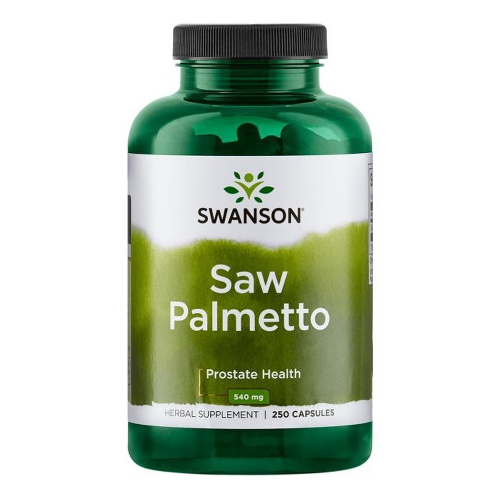 Swanson Saw Palmetto 540mg Palma Sabałowa 250 Kapsułek