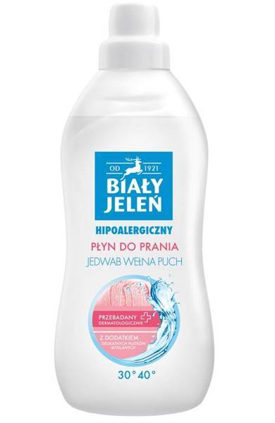 Biały Jeleń Liquid for Washing Delicate Fabrics Silk Wool and Down 1L