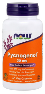 Now Foods Pycnogenol 30mg Immune Support 60 Vcapsules