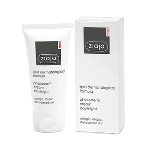 Ziaja Med Physioderm Lipid Treatment Cream for Atopic and Allergic Skin for Day and Night 50ml