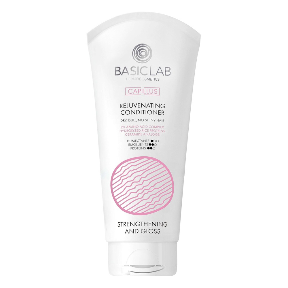 BasicLab Capillus Rejuvenating Conditioner for Dry Matte and Rough Hair 100ml