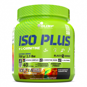 Olimp Nutrition Iso Plus Isotonic Drink Powder for Hydration and Endurance Ice Tea 700g
