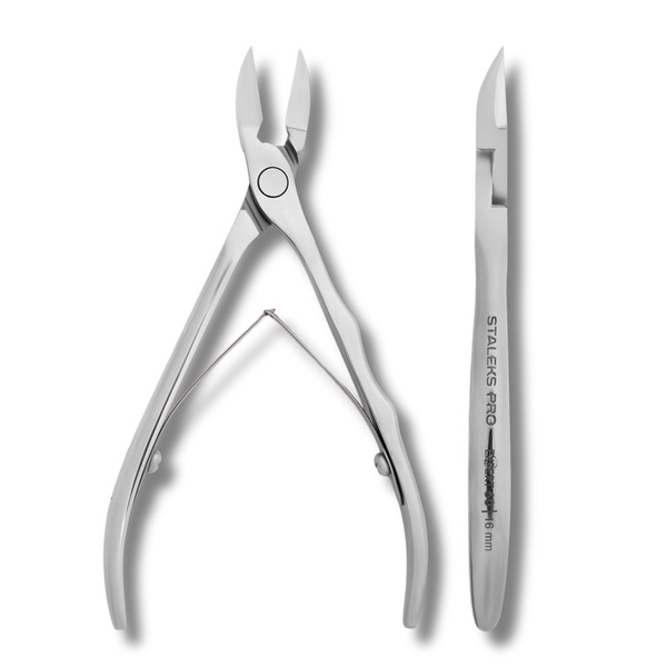 Staleks Pro Expert 60 Cuticle Nippers 16 mm Stainless Steel 130 mm Length – Manicure And Pedicure Tool