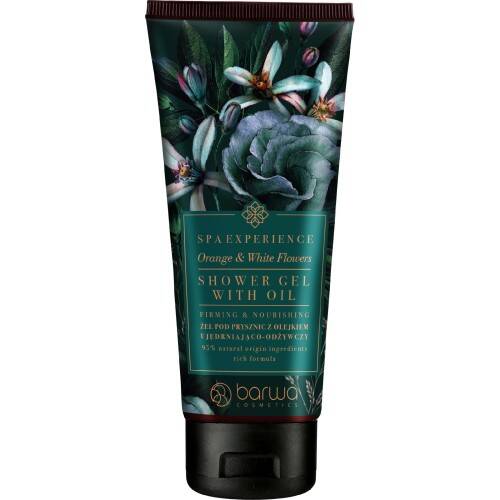 Barwa Spa Experience Firming Nourishing Shower Gel with Orange & White Flowers