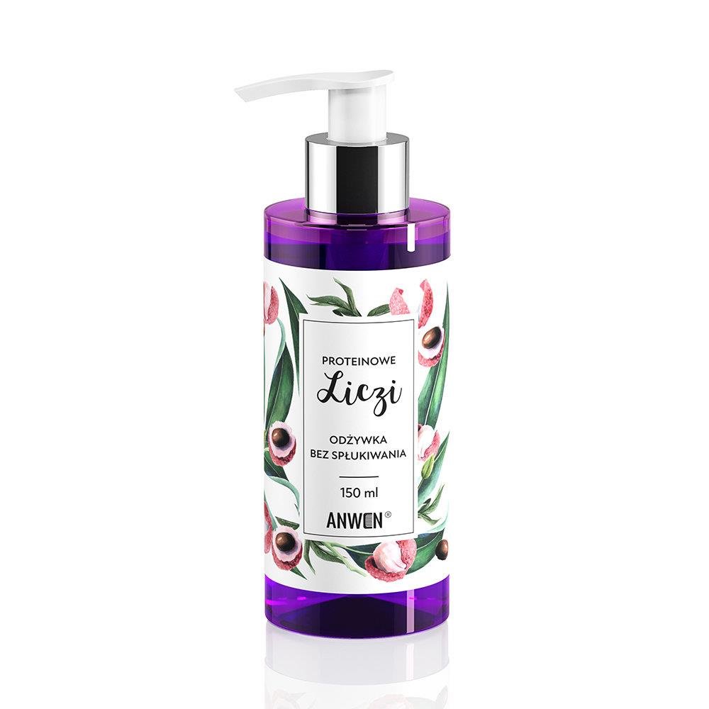 Anwen Lychee Protein Leave-In Conditioner for Medium Porosity Hair - 150ml