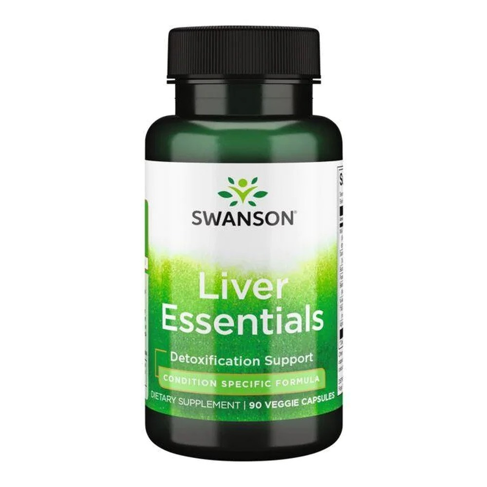 Swanson Liver Essentials Wsparcie Wątroby 90 Kapsułek