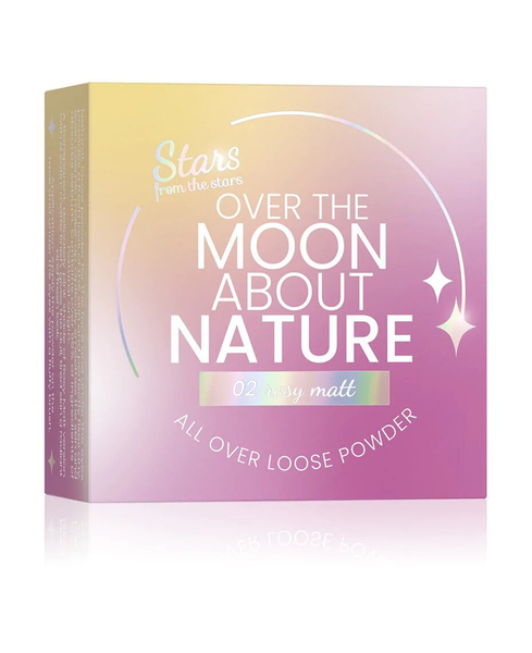 Stars From the Stars Over the Moon About Nature Natural Loose Powder for Face and Eyes No. 02 Rosy Matt 10g