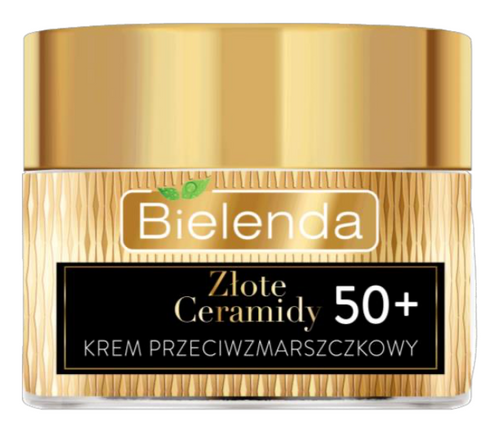 Bielenda Golden Ceramides Lifting and Regenerating Anti Wrinkle Cream 50+ for Day and Night 50m