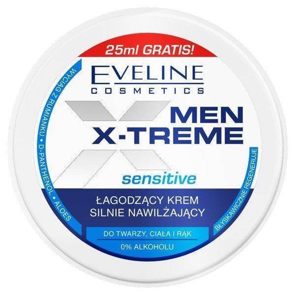 Eveline MEN X-TREME SENSITIVE SOOTHING INTENSELY MOISTURISING CREAM 100ML