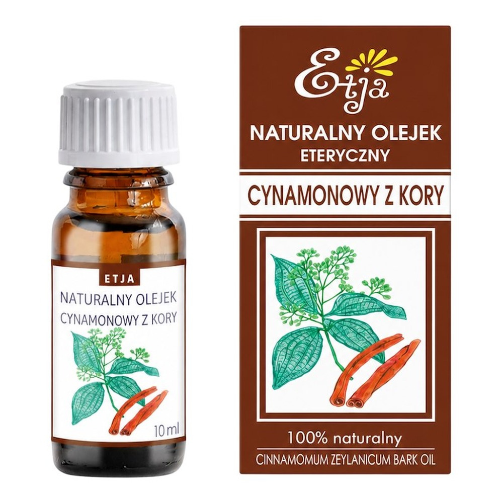 ETJA Olejek eteryczny naturalny - Cynamonowy z kory 10ml