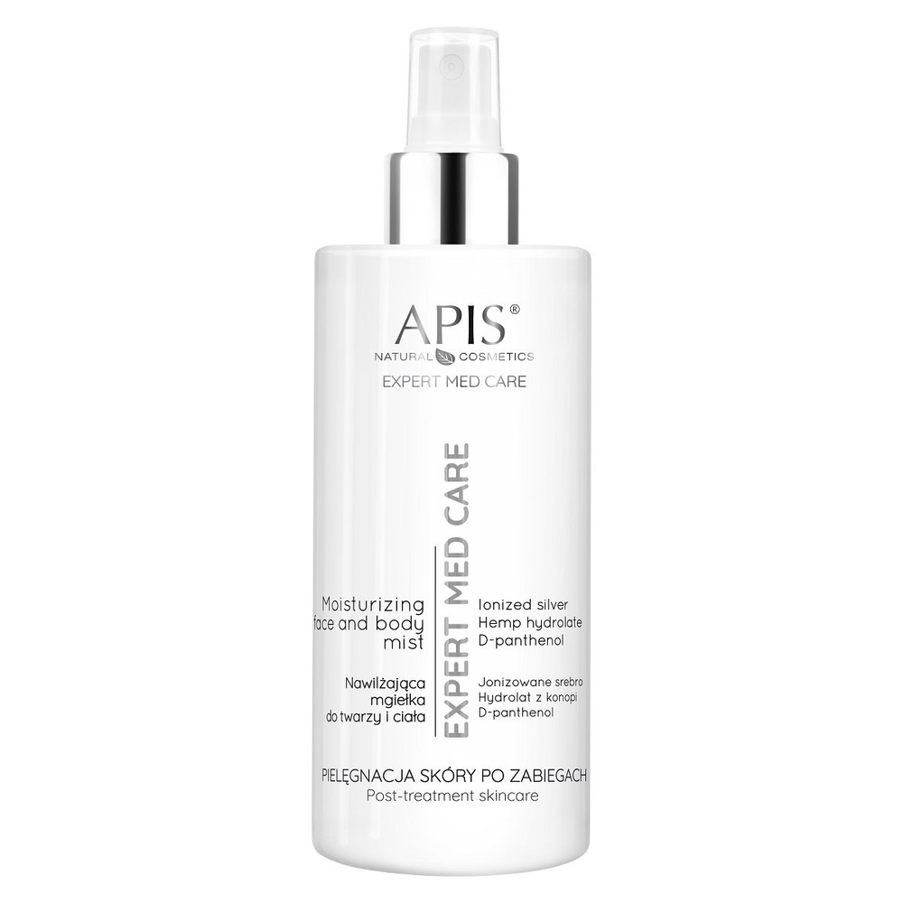 Apis Expert Med Care Moisturising Face & Body Mist with Ionized Silver 300ml