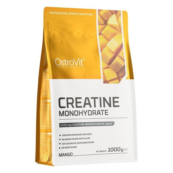 OstroVit Creatine Monohydrate, Mango - 1000g