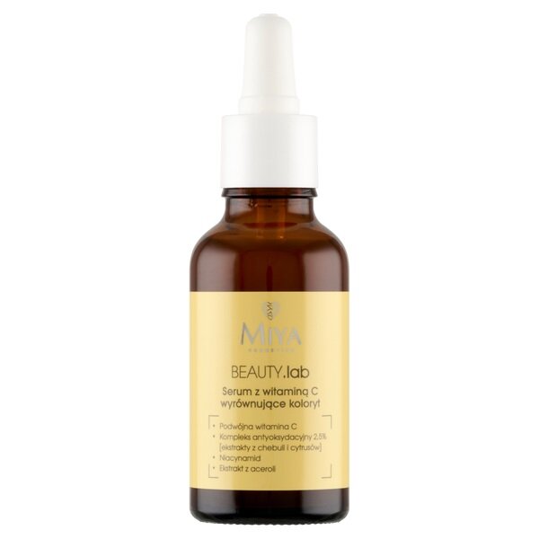 Miya BEAUTY.Lab Skin Tone Evening Vitamin C Serum 30ml