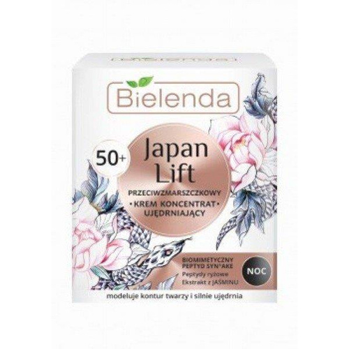 Bielenda Japan Lift 50+ Smoothing Anti-Wrinkle Night Cream Concentrate 50ml