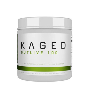 Kaged Muscle Outlive 100 Superfood Powder Apple Cinnamon For Daily Health Support 510g