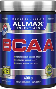 AllMax Nutrition BCAA 2:1:1 w Proszku na Regenerację Mięśni 400g