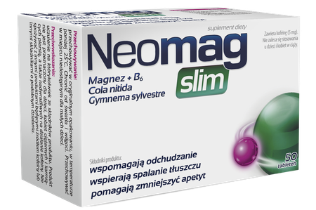 Neomag Slim Wspomaga Odchudzanie 50 Tabletek