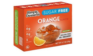 Simply Delish Jel Dessert, Orange - 20g