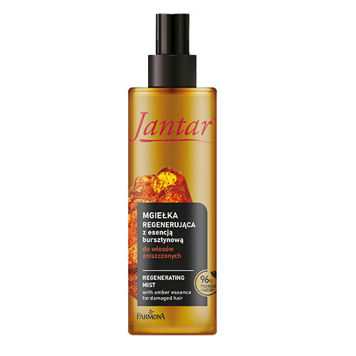 Jantar Regenerating Hair Mist with Amber Essence for Shine and Strength