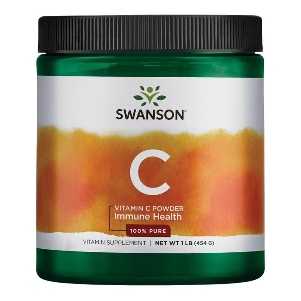 Swanson Vitamin C Proszek 100% Pure 454g