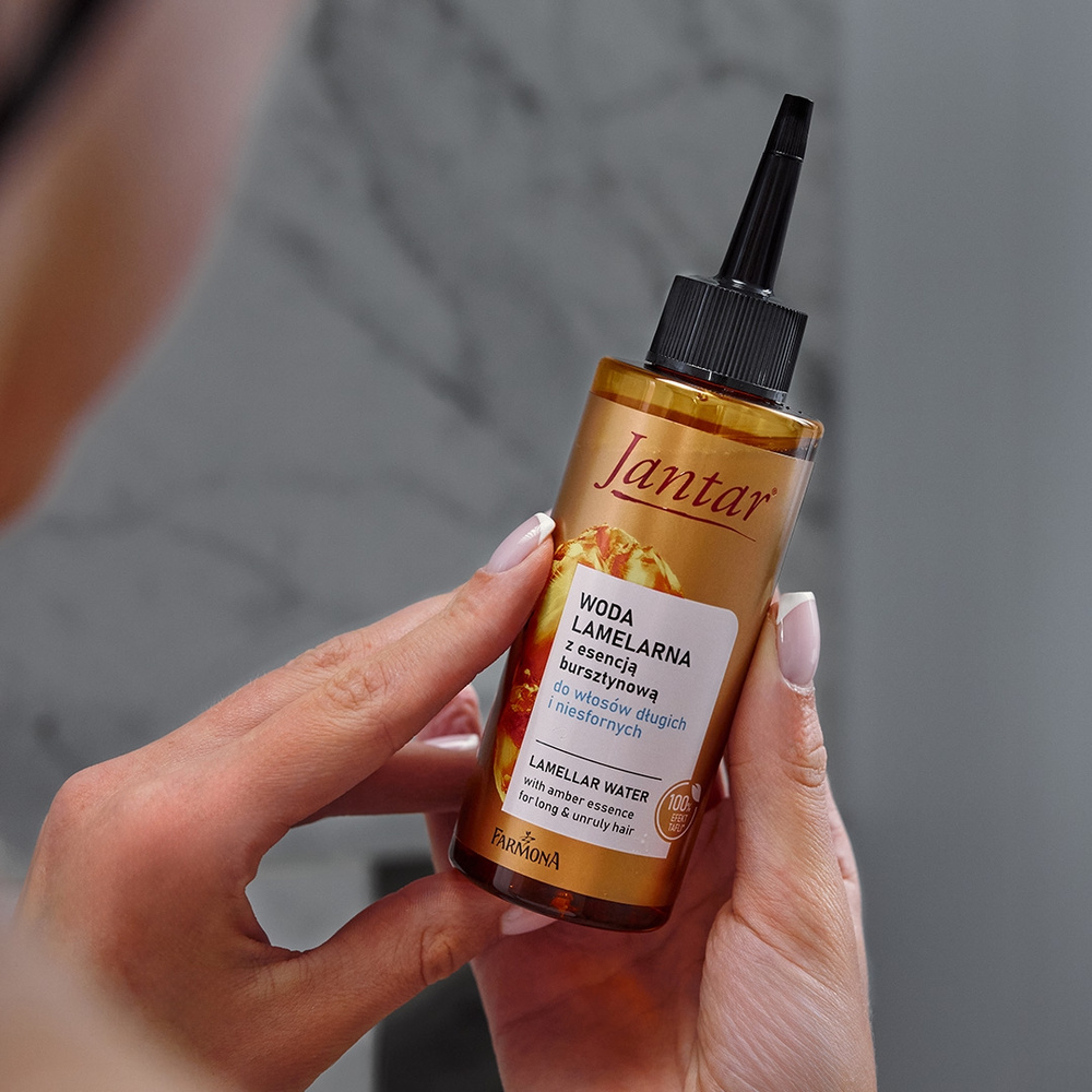 Jantar Lamellar Water with Amber Essence for Long and Unruly Hair 150ml