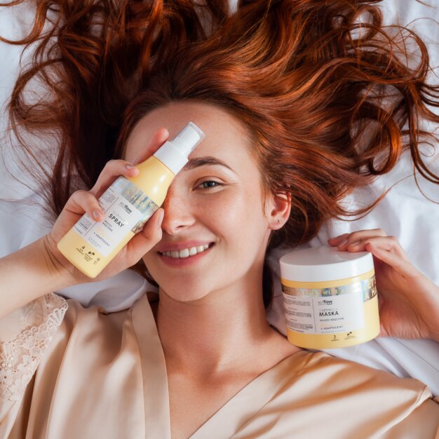 So! Flow Luxe Hydration Mask for Curly Hair with Melon & Aloe Scent - 400ml