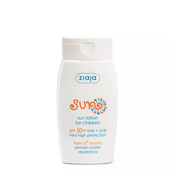 Ziaja Waterproof Sunbathing Lotion for Babies from 6 Months Old SPF50 125ml