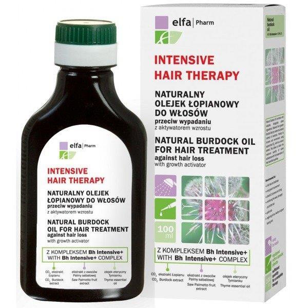 Intensive Hair Therapy Naturalny Olejek Łopianowy przeciw Wypadaniu Włosów z Aktywatorem Wzrostu 100ml