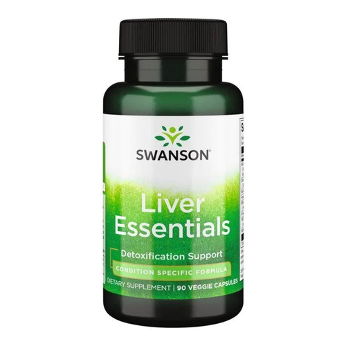 Swanson Liver Essentials Wsparcie Wątroby 90 Kapsułek