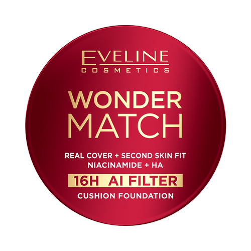 Eveline Wonder Match full coverage cushion foundation 01 Ivory 15 g