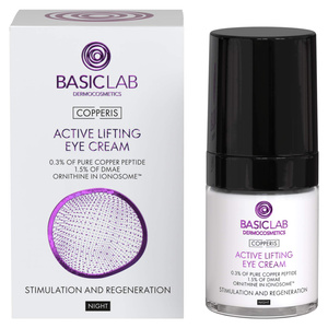 BasicLab Dermocosmetics Copperis Active Lifting Eye Cream Night 18ml