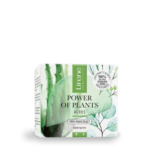 Lirene Power Of Plantis Krem Nawilżający 30+ Aloes 50ml