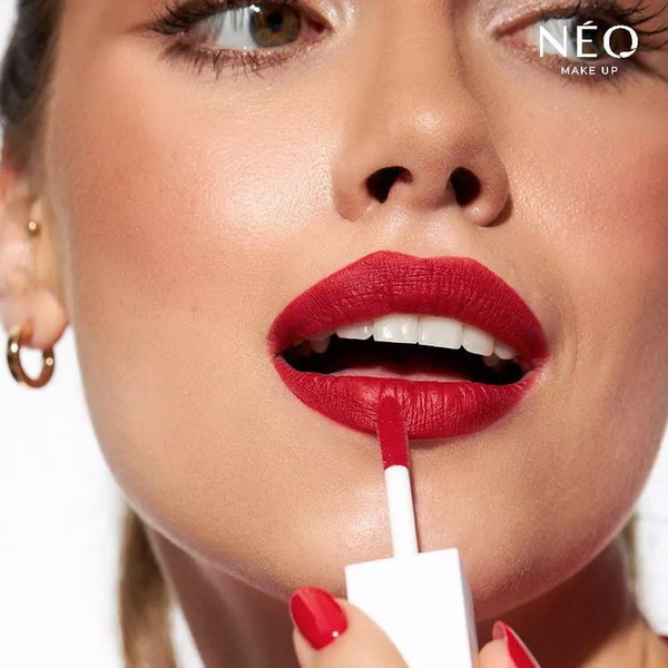 Neo Makeup Intense Serum Long-lasting Liquid Lipstick No. 06 Infinite Flame 5ml