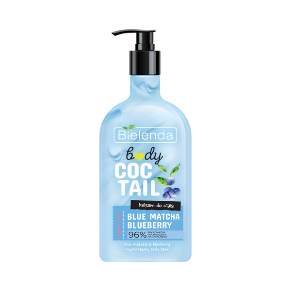 Bielenda Shower Coctail Żel pod Prysznic Energetyzujący Blue Matcha & Blueberry 400ml