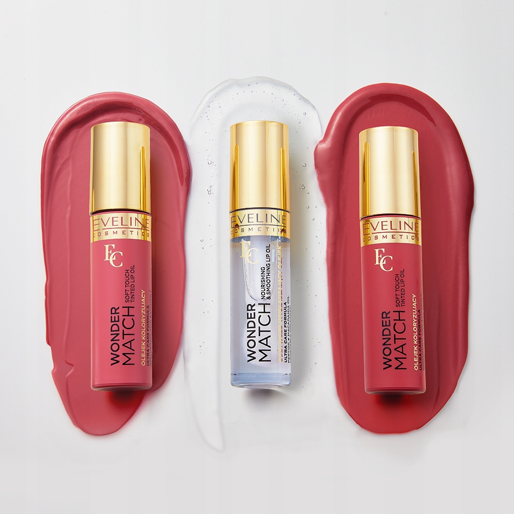 Eveline Wonder Match Lip Oil No. 04 Raspberry Sorbet 5ml