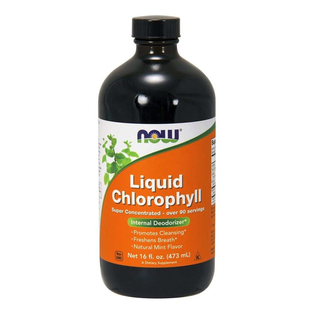 Now Foods Chlorophyll Liquid Helps Cleanse the Body 473ml