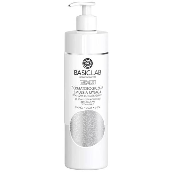 BasicLab Dermatological Cleansing Emulsion for Ultrasensitive Skin - 300ml